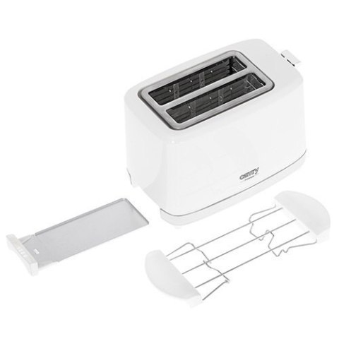 Camry Toaster CR 3219 Power 750 W, Number of slots 2, Housing material Plastic, White Camry Toaster CR 3219 Power 750 W, Number of slots 2, Housing material Plastic, White