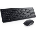 Dell Keyboard and Mouse KM3322W Keyboard and Mouse Set, Wireless, Batteries included, US, Black Dell Keyboard and Mouse KM3322W Keyboard and Mouse Set, Wireless, Batteries included, US, Black