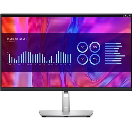 Dell USB-C Hub Monitor P2723DE 27 ", IPS, QHD, 2560 x 1440, 16:9, 5 ms, 350 cd/m², Black, 60 Hz, HDMI ports quantity 1 Dell USB-C Hub Monitor P2723DE 27 ", IPS, QHD, 2560 x 1440, 16:9, 5 ms, 350 cd/m², Black, 60 Hz, HDMI ports quantity 1