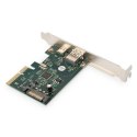 DIGITUS PCIe card, USB-C 3.1 Gen 2, 10Gpbs, USB-A 3.1 DIGITUS PCIe card, USB-C 3.1 Gen 2, 10Gpbs, USB-A 3.1