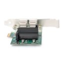 Digitus Gigabit Ethernet PCI Express Card, 2-port 32-bit, low profile bracket, Intel chipset DN-10132 Digitus Gigabit Ethernet PCI Express Card, 2-port 32-bit, low profile bracket, Intel chipset DN-10132
