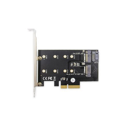 Digitus M.2 NGFF / NVMe SSD PCI Express 3.0 (x4) Add-On Card DS-33170 Digitus M.2 NGFF / NVMe SSD PCI Express 3.0 (x4) Add-On Card DS-33170