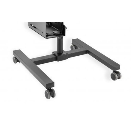 Digitus Mobile workstation with individual height adjustment DA-90374, 17-32 ", Monitor Mount, PC Holder, Black Digitus Mobile workstation with individual height adjustment DA-90374, 17-32 ", Monitor Mount, PC Holder, Black