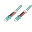 Digitus Patch Cord FO, LC to LC MM OM3 50/125 µ, 1m Digitus Patch Cord FO, LC to LC MM OM3 50/125 µ, 1m