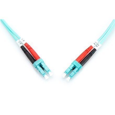 Digitus Patch Cord FO, LC to LC MM OM3 50/125 µ, 1m Digitus Patch Cord FO, LC to LC MM OM3 50/125 µ, 1m