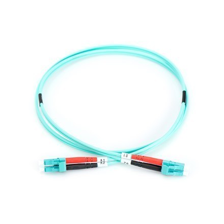 Digitus Patch Cord FO, LC to LC MM OM3 50/125 µ, 1m Digitus Patch Cord FO, LC to LC MM OM3 50/125 µ, 1m