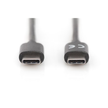 Digitus USB Type-C Connection Cable AK-300138-018-S USB Male 2.0 (Type C), USB Male 2.0 (Type C), Black, 1.8 m Digitus USB Type-C Connection Cable AK-300138-018-S USB Male 2.0 (Type C), USB Male 2.0 (Type C), Black, 1.8 m