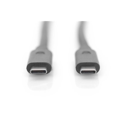 Digitus USB Type-C Connection Cable AK-300139-010-S USB Male 3.1 Gen 2 (Type C), USB Male 3.1 Gen 2 (Type C), Black, 1 m Digitus USB Type-C Connection Cable AK-300139-010-S USB Male 3.1 Gen 2 (Type C), USB Male 3.1 Gen 2 (Type C), Black, 1 m
