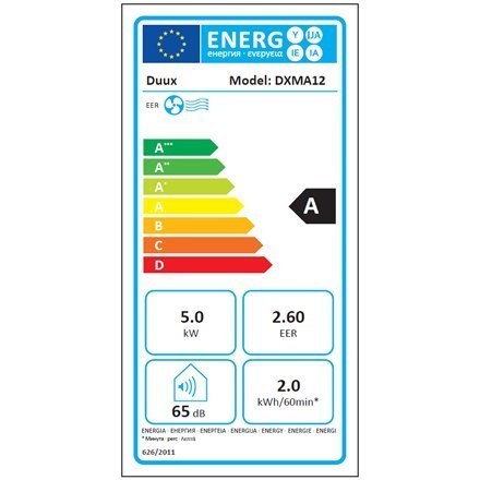 Duux Smart Mobile Air Conditioner North Number of speeds 3, Grey, 18000 BTU/h Duux Smart Mobile Air Conditioner North Number of speeds 3, Grey, 18000 BTU/h