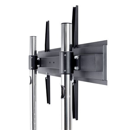 EDBAK Flat Screen Trolley for One TR18, 60-98 ", Trolleys & Stands, Maximum weight (capacity) 80 kg, Black EDBAK Flat Screen Trolley for One TR18, 60-98 ", Trolleys & Stands, Maximum weight (capacity) 80 kg, Black