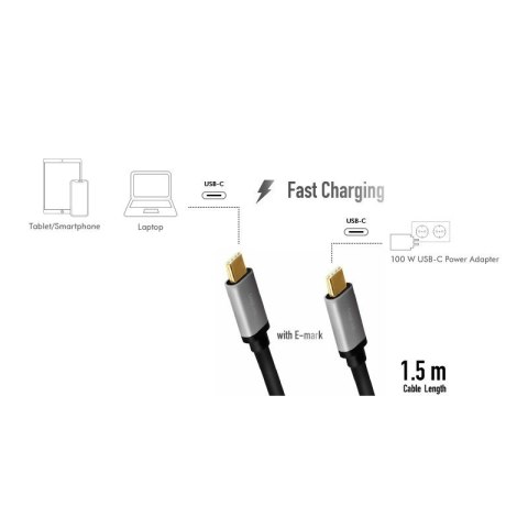 Logilink CUA0106 USB 2.0 Type-C cable USB 2.0 Type-C, This cable is ideal for connecting your external USB-C devices to your PC Logilink CUA0106 USB 2.0 Type-C cable USB 2.0 Type-C, This cable is ideal for connecting your external USB-C devices to your PC