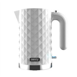 Camry Kettle CR 1269 Standard, Plastic, White, 2200 W, 360° rotational base, 1.7 L