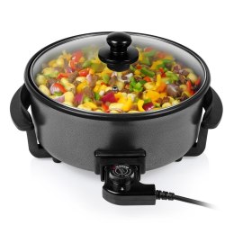 Garnek Tristar Multifunctional grill pan XL PZ-9135 Grill, Diameter 30 cm, 1500 W, Lid included, Fixed handle, Black