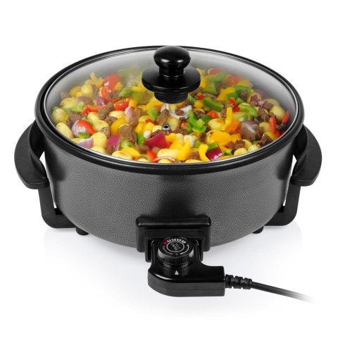 Garnek Tristar Multifunctional grill pan XL PZ-9135 Grill, Diameter 30 cm, 1500 W, Lid included, Fixed handle, Black
