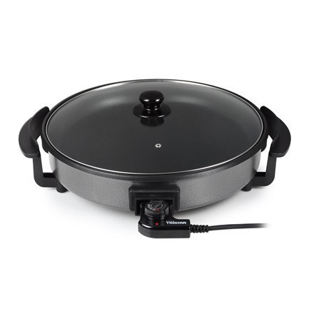 Tristar Multifunctional grill pan PZ-2964 Grill, Diameter 40 cm, 1500 W, Lid included, Fixed handle, Black Tristar Multifunctional grill pan PZ-2964 Grill, Diameter 40 cm, 1500 W, Lid included, Fixed handle, Black