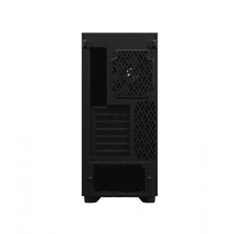 Fractal Design Define 7 Compact Dark Tempered Glass Side window, Black, ATX, Power supply included No