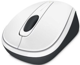 Microsoft Wireless Mobile Mysz 3500 Wireless, Biały, Wireless Mysz