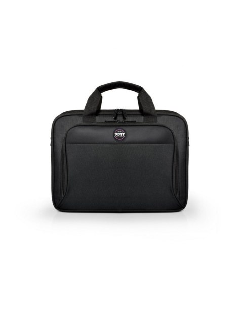 PORT DESIGNS HANOI II CLAMSHELL 13/14 Briefcase, Black PORT DESIGNS Laptop case HANOI II Clamshell Shoulder strap, Notebook PORT DESIGNS HANOI II CLAMSHELL 13/14 Briefcase, Black PORT DESIGNS Laptop case HANOI II Clamshell Shoulder strap, Notebook