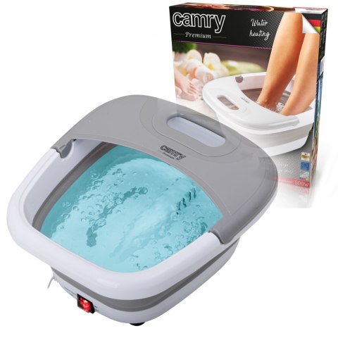 Camry Foot massager CR 2174 Bubble function, Heat function, White/Silver Camry Foot massager CR 2174 Bubble function, Heat function, White/Silver