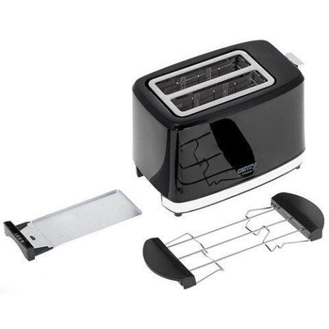 Camry Toaster CR 3218 Power 750 W, Number of slots 2, Housing material Plastic, Black Camry Toaster CR 3218 Power 750 W, Number of slots 2, Housing material Plastic, Black