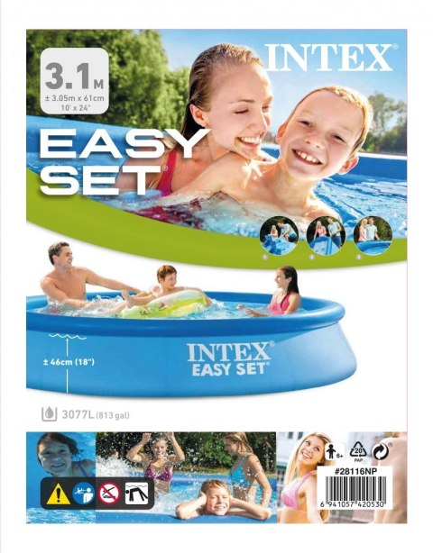 Basen Intex Easy Set Pool Blue Basen Intex Easy Set Pool Blue