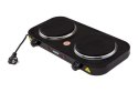 Mesko Electric stove MS 6509 Number of burners/cooking zones 2, Black, Electric Mesko Electric stove MS 6509 Number of burners/cooking zones 2, Black, Electric