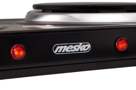 Mesko Electric stove MS 6509 Number of burners/cooking zones 2, Black, Electric Mesko Electric stove MS 6509 Number of burners/cooking zones 2, Black, Electric