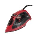 Mesko Iron MS 5031 Steam Iron, 2400 W, Continuous steam 40 g/min, Steam boost performance 70 g/min, Red/Black Mesko Iron MS 5031 Steam Iron, 2400 W, Continuous steam 40 g/min, Steam boost performance 70 g/min, Red/Black
