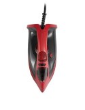 Mesko Iron MS 5031 Steam Iron, 2400 W, Continuous steam 40 g/min, Steam boost performance 70 g/min, Red/Black Mesko Iron MS 5031 Steam Iron, 2400 W, Continuous steam 40 g/min, Steam boost performance 70 g/min, Red/Black