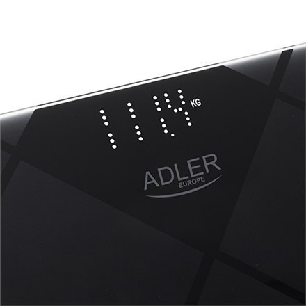 Adler Bathroom Scale AD 8169 Maximum weight (capacity) 180 kg, Accuracy 100 g, Graphite/Black Adler Bathroom Scale AD 8169 Maximum weight (capacity) 180 kg, Accuracy 100 g, Graphite/Black