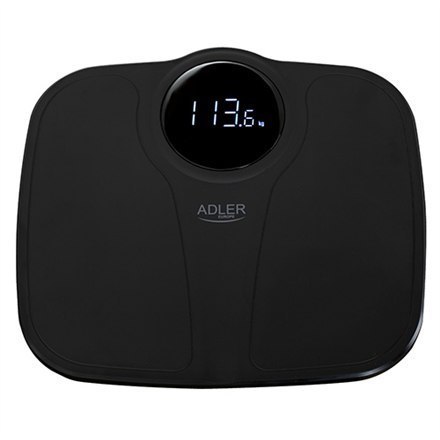 Adler Bathroom Scale AD 8172b Maximum weight (capacity) 180 kg, Accuracy 100 g, Body Mass Index (BMI) measuring, Black Adler Bathroom Scale AD 8172b Maximum weight (capacity) 180 kg, Accuracy 100 g, Body Mass Index (BMI) measuring, Black