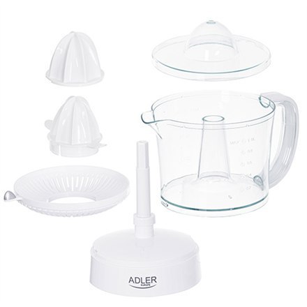 Adler Citrus Juicer AD 4009 White, 40 W, Number of speeds 1 Adler Citrus Juicer AD 4009 White, 40 W, Number of speeds 1