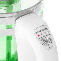 Adler Kettle AD 1299 Electric, 2200 W, 1.5 L, Glass/Stainless steel, 360° rotational base, White Adler Kettle AD 1299 Electric, 2200 W, 1.5 L, Glass/Stainless steel, 360° rotational base, White