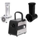 Adler Meat mincer with a shredder AD 4813 Silver/Black, 600 W, Number of speeds 2, Throughput (kg/min) 1 Adler Meat mincer with a shredder AD 4813 Silver/Black, 600 W, Number of speeds 2, Throughput (kg/min) 1