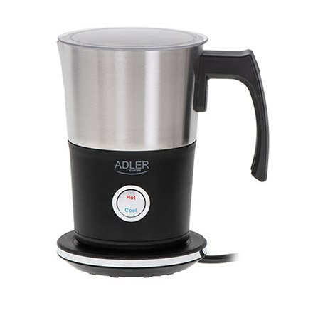 Adler Milk frother AD 4497 600 W, Black Adler Milk frother AD 4497 600 W, Black