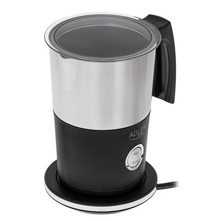 Adler Milk frother AD 4497 600 W, Black Adler Milk frother AD 4497 600 W, Black