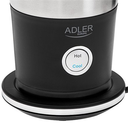 Adler Milk frother AD 4497 600 W, Black Adler Milk frother AD 4497 600 W, Black