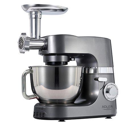 Adler Planetary Food Processor AD 4221 1200 W, Bowl capacity 7 L, Number of speeds 6, Meat mincer, Steel Adler Planetary Food Processor AD 4221 1200 W, Bowl capacity 7 L, Number of speeds 6, Meat mincer, Steel
