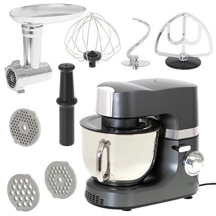 Adler Planetary Food Processor AD 4221 1200 W, Bowl capacity 7 L, Number of speeds 6, Meat mincer, Steel Adler Planetary Food Processor AD 4221 1200 W, Bowl capacity 7 L, Number of speeds 6, Meat mincer, Steel