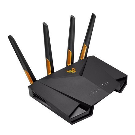 Asus Dual Band WiFi 6 Gaming Router TUF-AX3000 V2 802.11ax, 10/100/1000 Mbit/s, Ethernet LAN (RJ-45) ports 4, Antenna type 4xExt Asus Dual Band WiFi 6 Gaming Router TUF-AX3000 V2 802.11ax, 10/100/1000 Mbit/s, Ethernet LAN (RJ-45) ports 4, Antenna type 4xExt