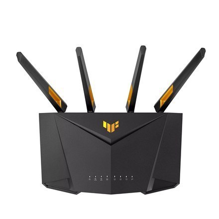 Asus Dual Band WiFi 6 Gaming Router TUF-AX3000 V2 802.11ax, 10/100/1000 Mbit/s, Ethernet LAN (RJ-45) ports 4, Antenna type 4xExt Asus Dual Band WiFi 6 Gaming Router TUF-AX3000 V2 802.11ax, 10/100/1000 Mbit/s, Ethernet LAN (RJ-45) ports 4, Antenna type 4xExt