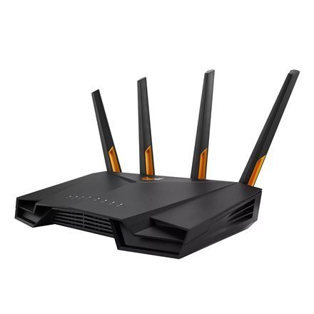 Asus Dual Band WiFi 6 Gaming Router TUF-AX3000 V2 802.11ax, 10/100/1000 Mbit/s, Ethernet LAN (RJ-45) ports 4, Antenna type 4xExt Asus Dual Band WiFi 6 Gaming Router TUF-AX3000 V2 802.11ax, 10/100/1000 Mbit/s, Ethernet LAN (RJ-45) ports 4, Antenna type 4xExt