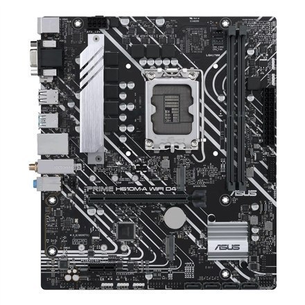 Asus PRIME H610M-A WIFI D4 Processor family Intel, Processor socket LGA1700, DDR4 DIMM, Memory slots 2, Supported hard disk dri Asus PRIME H610M-A WIFI D4 Processor family Intel, Processor socket LGA1700, DDR4 DIMM, Memory slots 2, Supported hard disk dri