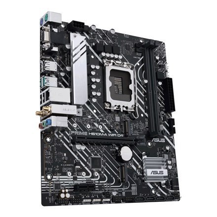 Asus PRIME H610M-A WIFI D4 Processor family Intel, Processor socket LGA1700, DDR4 DIMM, Memory slots 2, Supported hard disk dri Asus PRIME H610M-A WIFI D4 Processor family Intel, Processor socket LGA1700, DDR4 DIMM, Memory slots 2, Supported hard disk dri