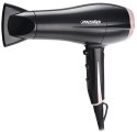 Mesko Hair Dryer MS 2249 2000 W, Number of temperature settings 3, Black/Pink Mesko Hair Dryer MS 2249 2000 W, Number of temperature settings 3, Black/Pink