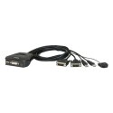 Aten 2-Port USB DVI Cable KVM Switch with Remote Port Selector Aten 2-Port USB DVI Cable KVM Switch with Remote Port Selector