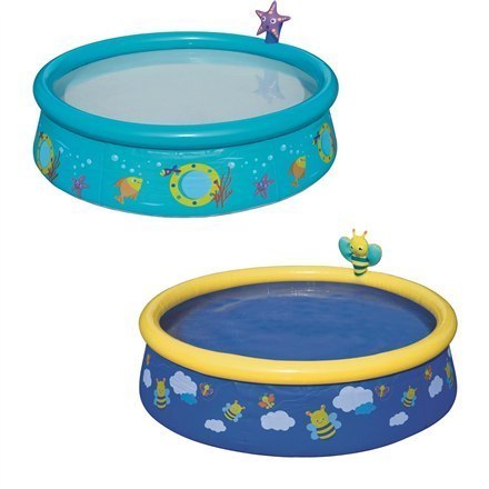 Basen BestWay My First Fast Set Spray Pool 2 Assorted Colors, 152 x 38cm Basen BestWay My First Fast Set Spray Pool 2 Assorted Colors, 152 x 38cm