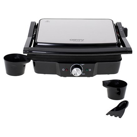 Camry Electric Grill CR 3053 Table, 2000 W, Black, Non-stick grill plates, Temperature control Camry Electric Grill CR 3053 Table, 2000 W, Black, Non-stick grill plates, Temperature control