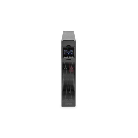 DIGITUS OnLine UPS, rack/tower, 3000VA, 3000W, LCD, 8 x C13, 1 x C19, RS-232, USB, SNMP card (optional), relay card (optional) DIGITUS OnLine UPS, rack/tower, 3000VA, 3000W, LCD, 8 x C13, 1 x C19, RS-232, USB, SNMP card (optional), relay card (optional)