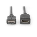 Digitus HDMI High Speed extension cable AK-330201-050-S Black, Type A M/F, 5 m Digitus HDMI High Speed extension cable AK-330201-050-S Black, Type A M/F, 5 m